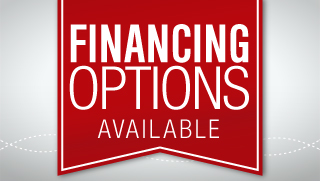 Financing options available